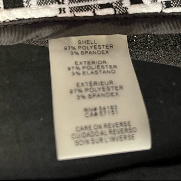 Calvin Klein 2P textured jacket - black and white - NWT - Picture 5 of 10